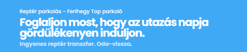 reptér parkolás,reptér parkolás 2025